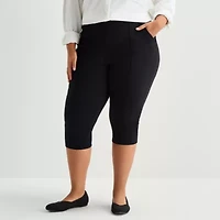 Stylus Womens Plus Capri Pant