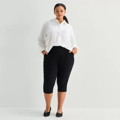 Stylus Womens Plus Capri Pant