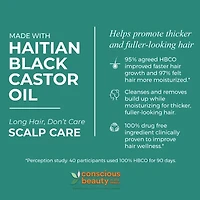 Kreyol Essence Haitian Black Castor Oil Scalp Care Shampoo 8 oz.