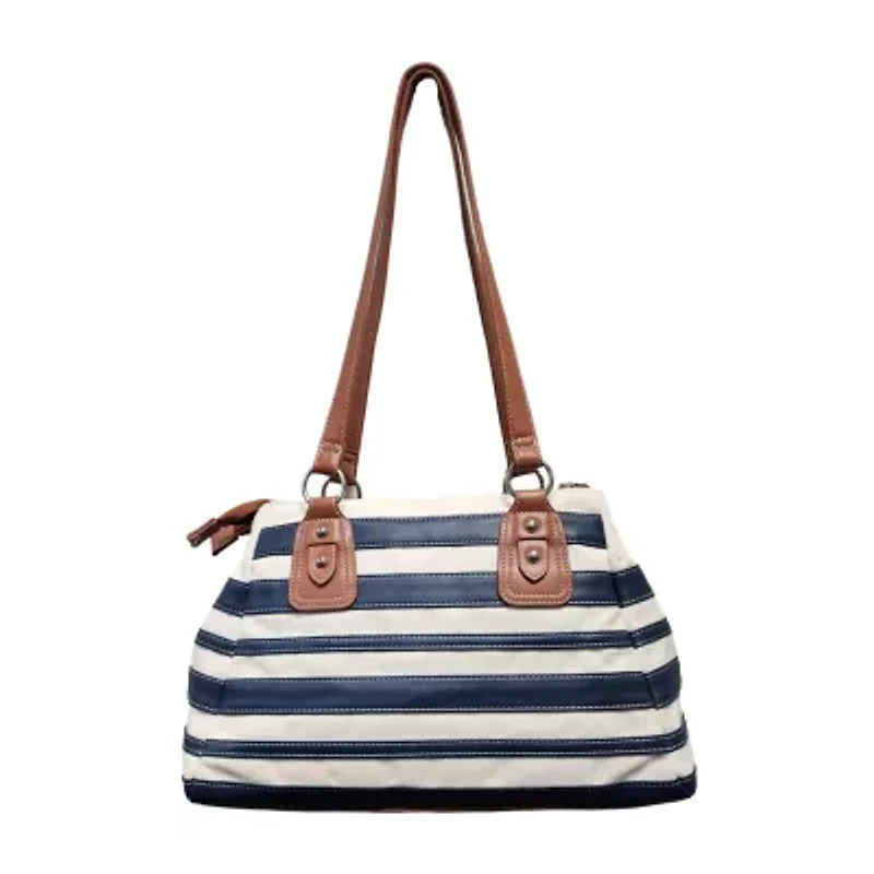 Stone Mountain Canvas Satchel