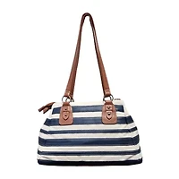 Stone Mountain Canvas Satchel