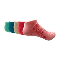 5pk No Snow Wicked Girls Multi-Pack 5 Pair Wicked No Show Socks