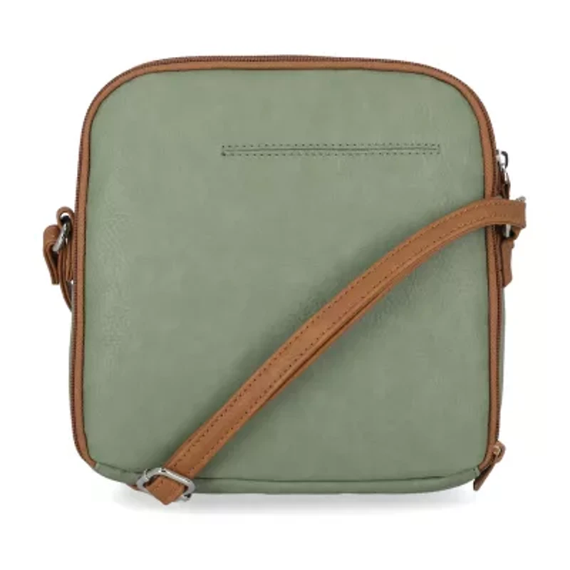 Multi Sac North/South Zip Around Crossbody Bag