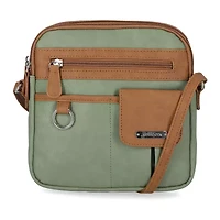 Multi Sac North/South Zip Around Crossbody Bag