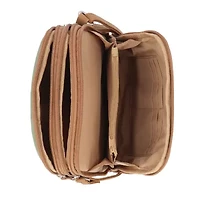Multi Sac North/South Zip Around Crossbody Bag