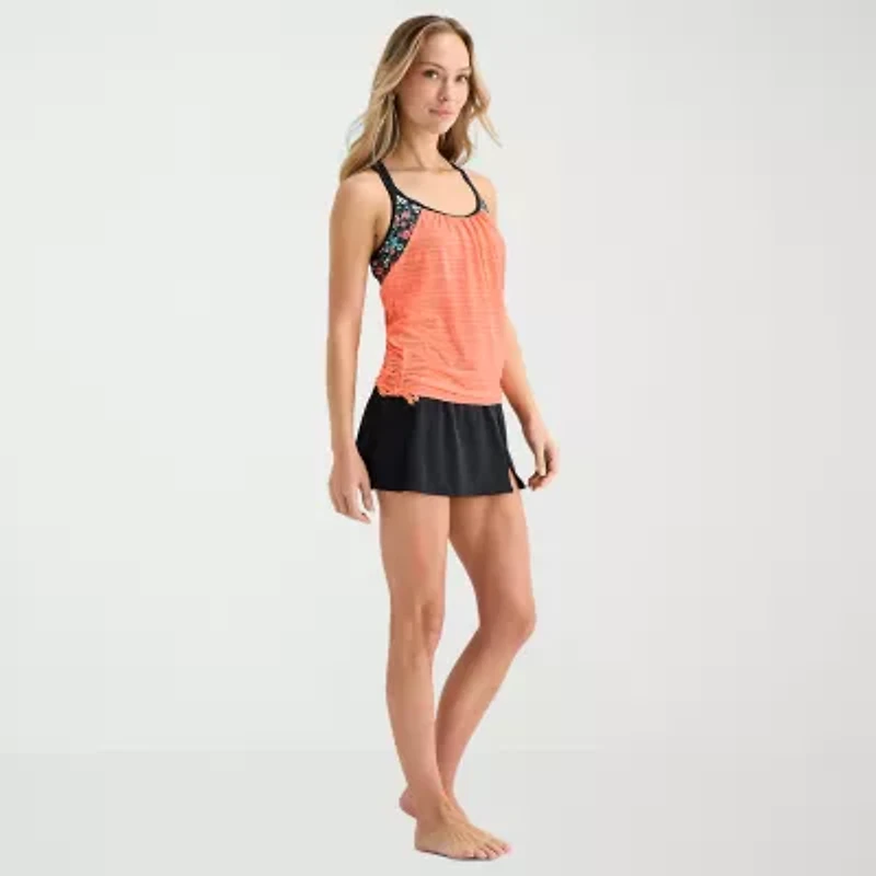 ZeroXposur Womens Floral Tankini Swimsuit Top