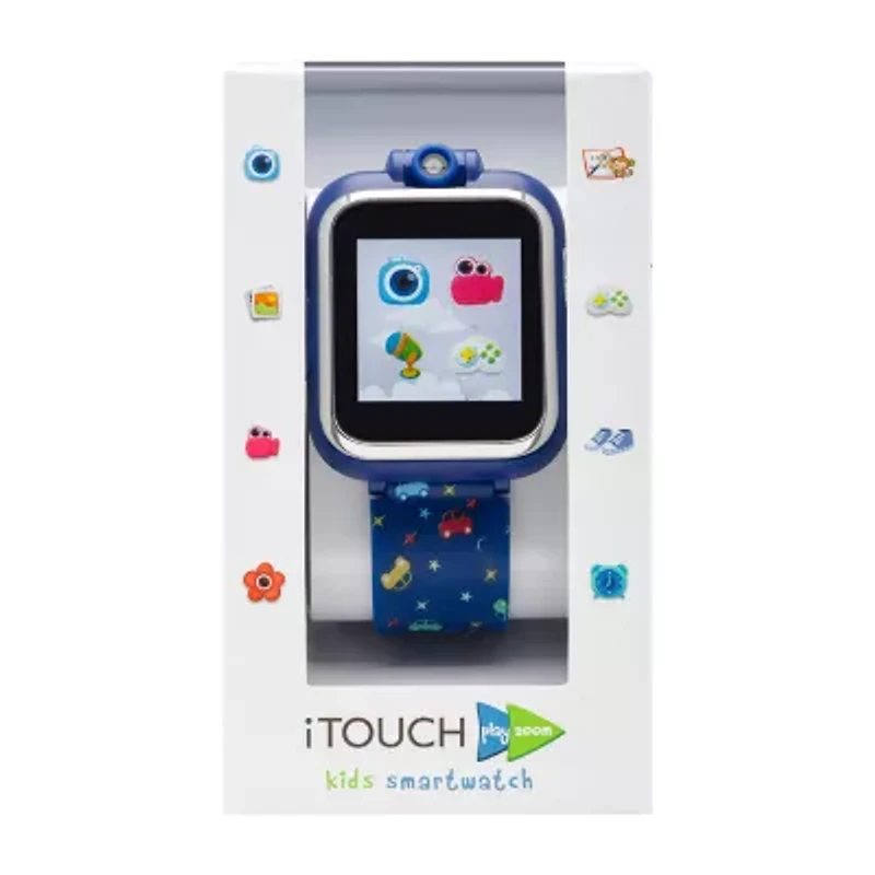 Itouch Playzoom Boys Blue Smart Watch Ipz03486s06a-Nvp