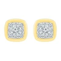 5/8 CT. T.W. Natural White Diamond 10K Gold 8.7mm Stud Earrings