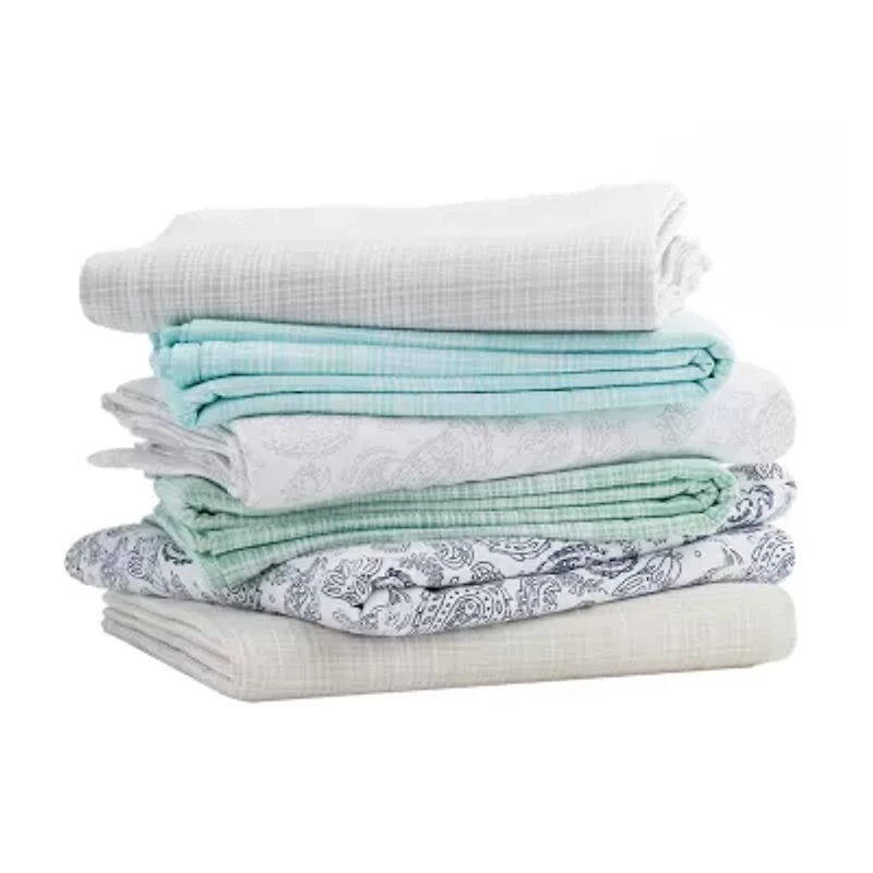 Casual Comfort Premium Ultra Soft 3-pc. Coarse Paisley Print Duvet Cover Set