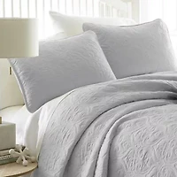Casual Comfort Premium Ultra Soft Damask Pattern Quilted Coverlet Set