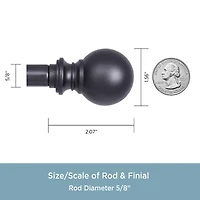 Kenney Wakefield Double Curtain Rod