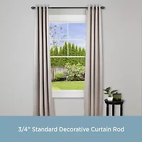 Kenney Lucas Openwork 3/4 Adjustable Curtain Rod