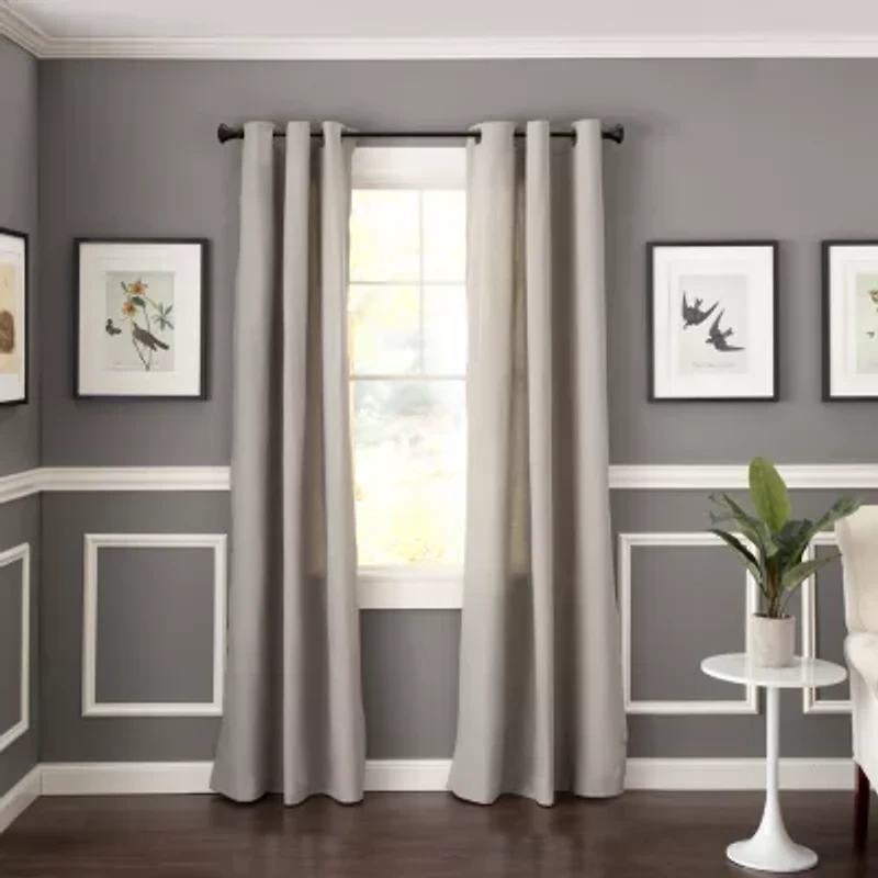Kenney Irvington Trumpet 3/4 Adjustable Curtain Rod