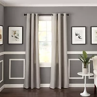 Kenney Irvington Trumpet 3/4 Adjustable Curtain Rod