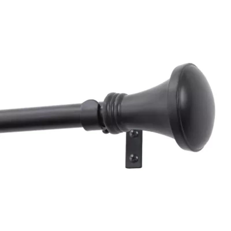 Kenney Irvington Trumpet 3/4 Adjustable Curtain Rod