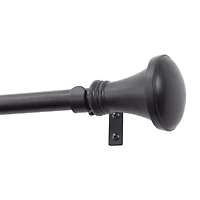 Kenney Irvington Trumpet 3/4 Adjustable Curtain Rod