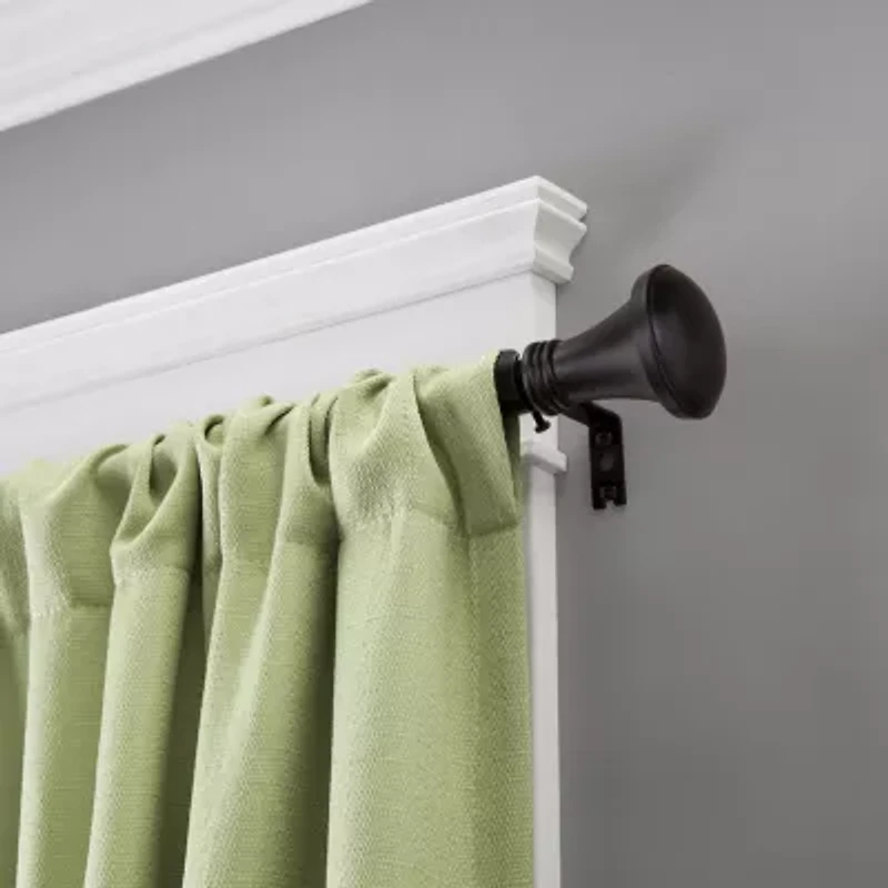Kenney Irvington Trumpet 3/4 Adjustable Curtain Rod