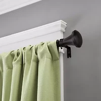 Kenney Irvington Trumpet 3/4 Adjustable Curtain Rod