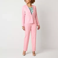 Black Label by Evan-Picone Womens Classic Fit Straight Suit Pant