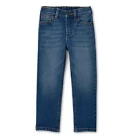 Okie Dokie Toddler & Little Boys Adjustable Waist Straight Leg Jean
