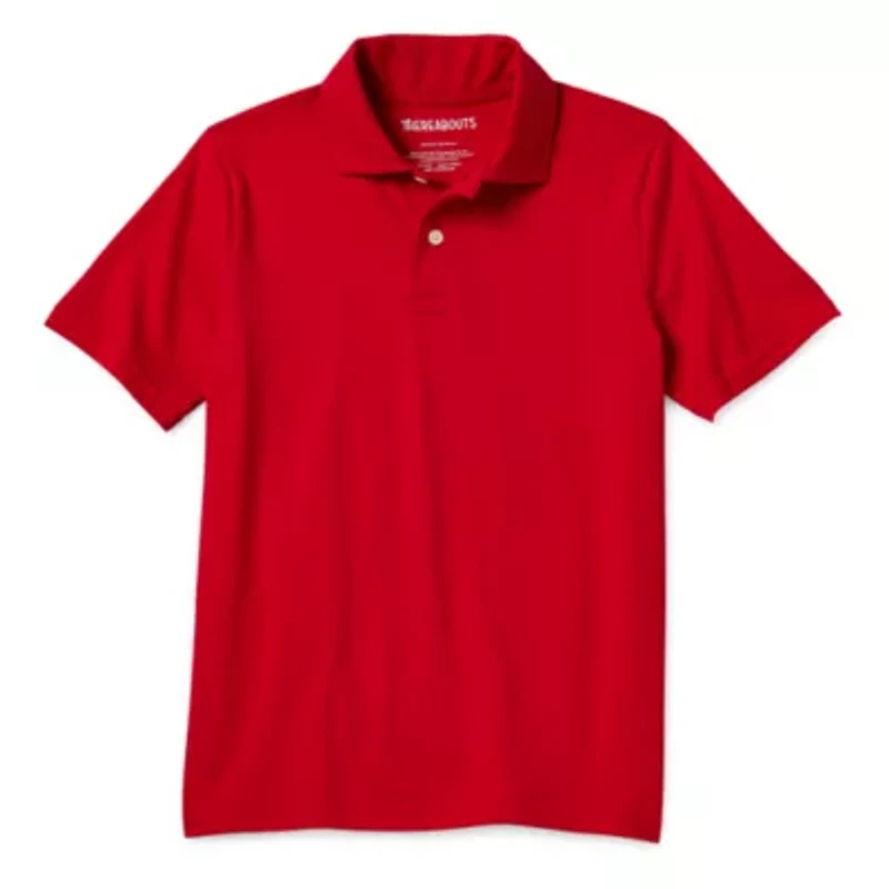 Thereabouts Little & Big Kid Boys Short Sleeve Regular Fit Polo Shirt