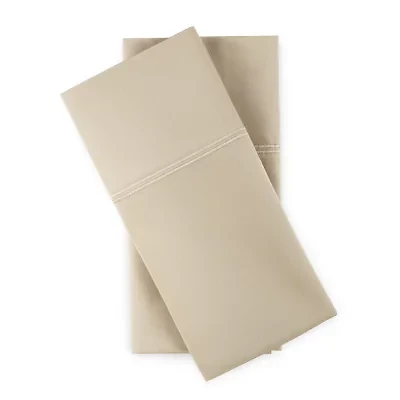 Fieldcrest Luxury 500-Thread Count Egyptian Cotton 2-Pack Pillowcases
