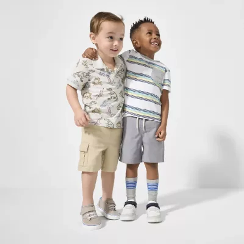 Okie Dokie Toddler & Little Boys Pull-On Short