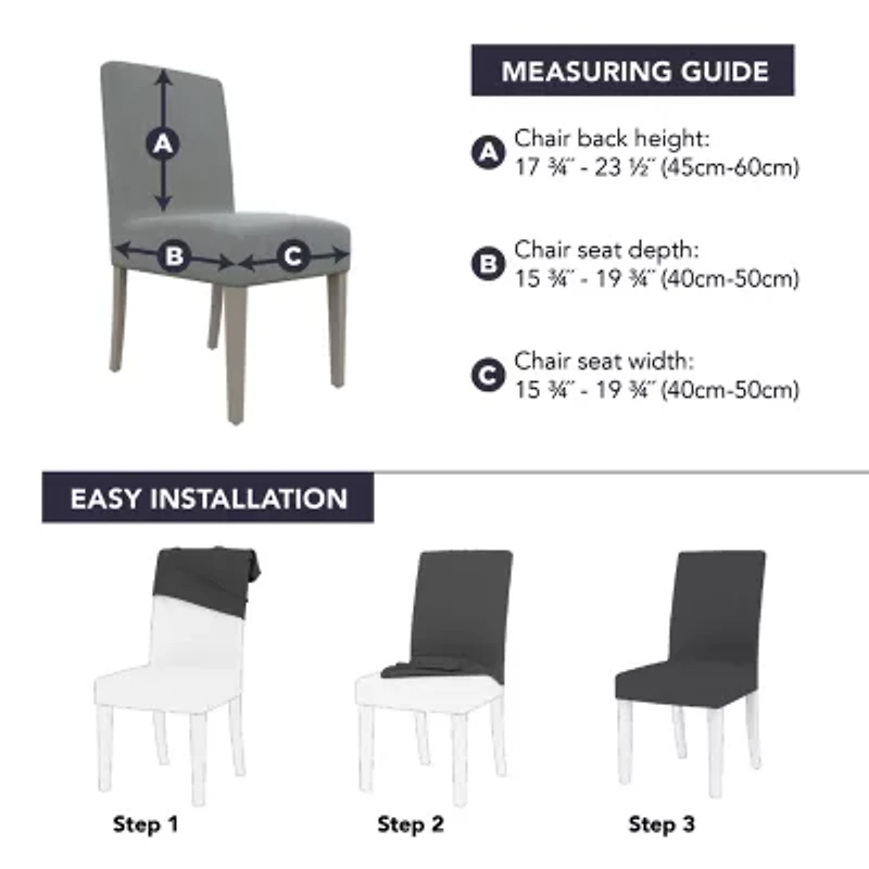 No 918 Sparta Set of 2 Chair Slipcover