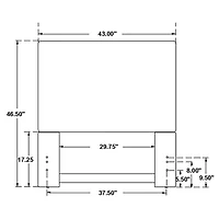  Izzy Kid's Padded Headboard