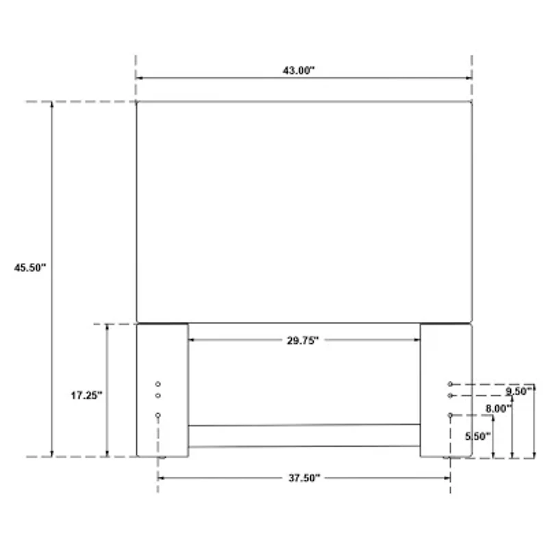  Kosmo Kid's Padded Headboard