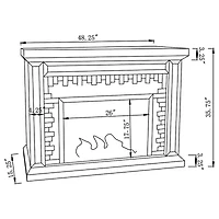 Gilmore Electric Fireplace