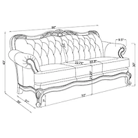 Victoria Roll-Arm Sofa