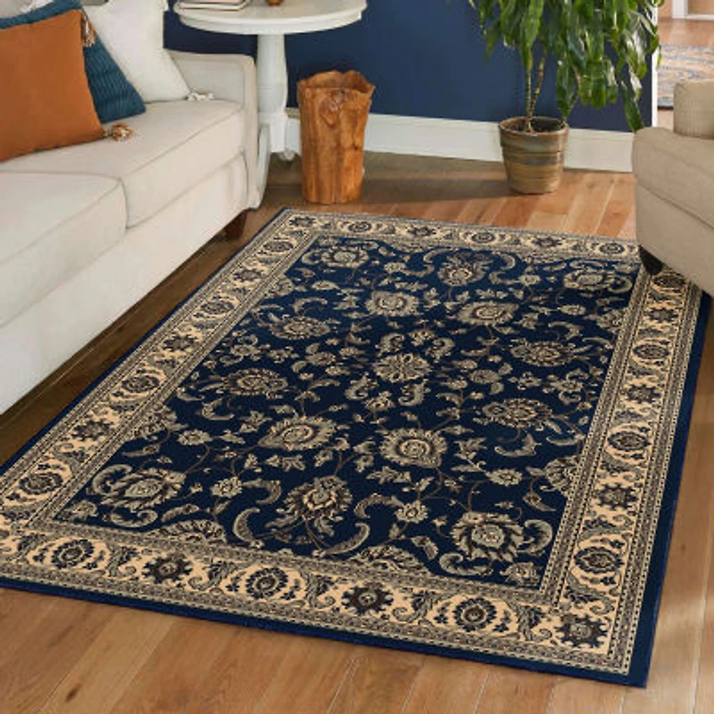 Alba Siena Traditional Oriental Indoor Rectangular Area Rug
