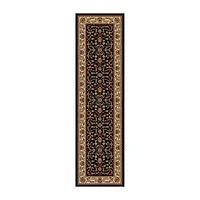 Radici Como Intricate Traditional Oriental 26"X91" Indoor Rectangular Runner