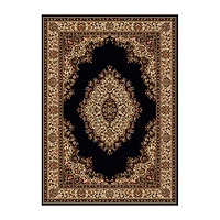 Como Medallion Traditional Oriental Indoor Rectangular Area Rug