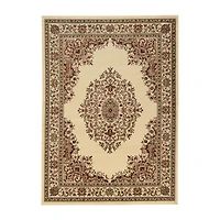 Como Medallion Traditional Oriental Indoor Rectangular Area Rug