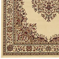 Como Medallion Traditional Oriental Indoor Rectangular Area Rug