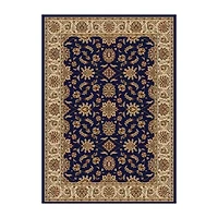 Como Kashan Traditional Oriental Indoor Rectangular Area Rug