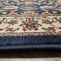 Como Kashan Traditional Oriental Indoor Rectangular Area Rug