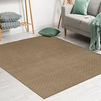 Radici Como Contemporary Geometric Trellis Area Rug