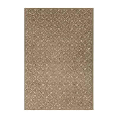 Radici Como Contemporary Geometric Trellis Area Rug
