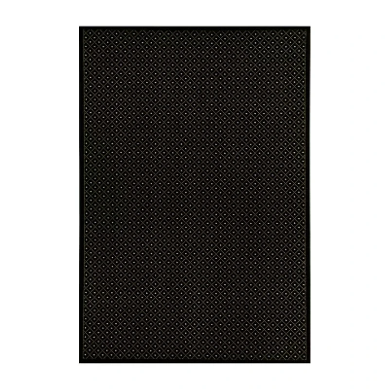 Radici Como Contemporary Geometric Trellis Area Rug