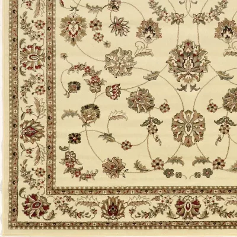 Radici Como Intricate Traditional Oriental Indoor Round Area Rug