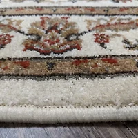 Radici Como Intricate Traditional Oriental Indoor Round Area Rug