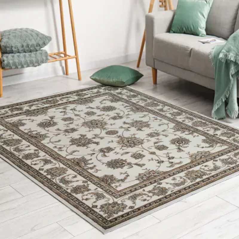 Radici Pisa Kashan 39"X59" Traditional Oriental Accent Rug