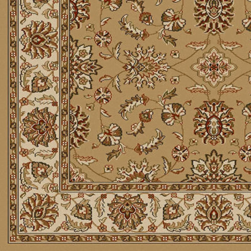 Radici Como Kashan Traditional Oriental Indoor Rectangular Runner