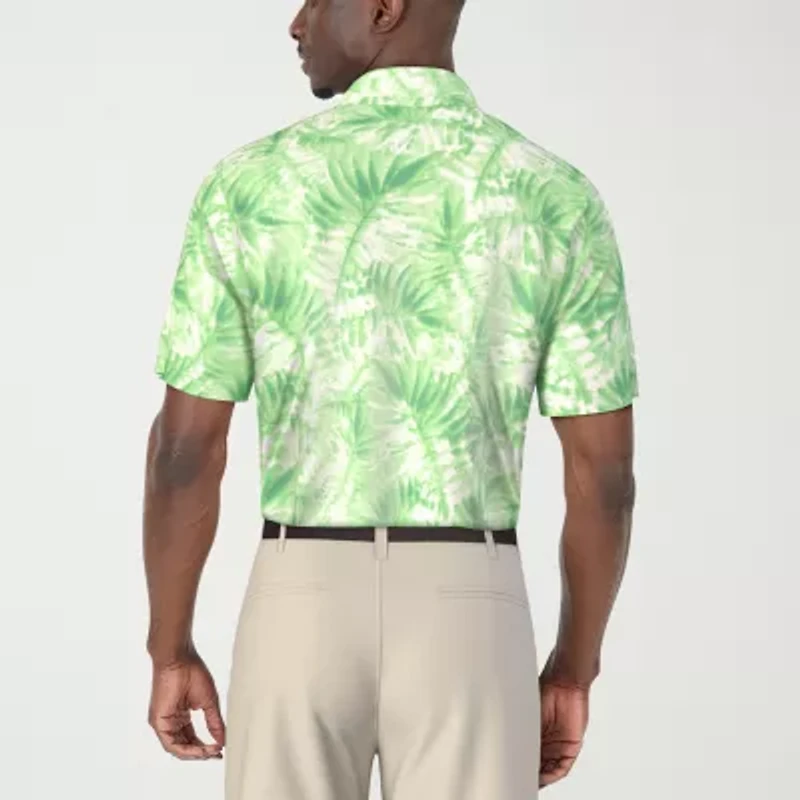 PGA TOUR Mens Regular Fit Short Sleeve Polo Shirt