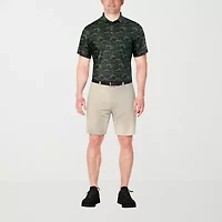 PGA TOUR Mens Regular Fit Short Sleeve Polo Shirt