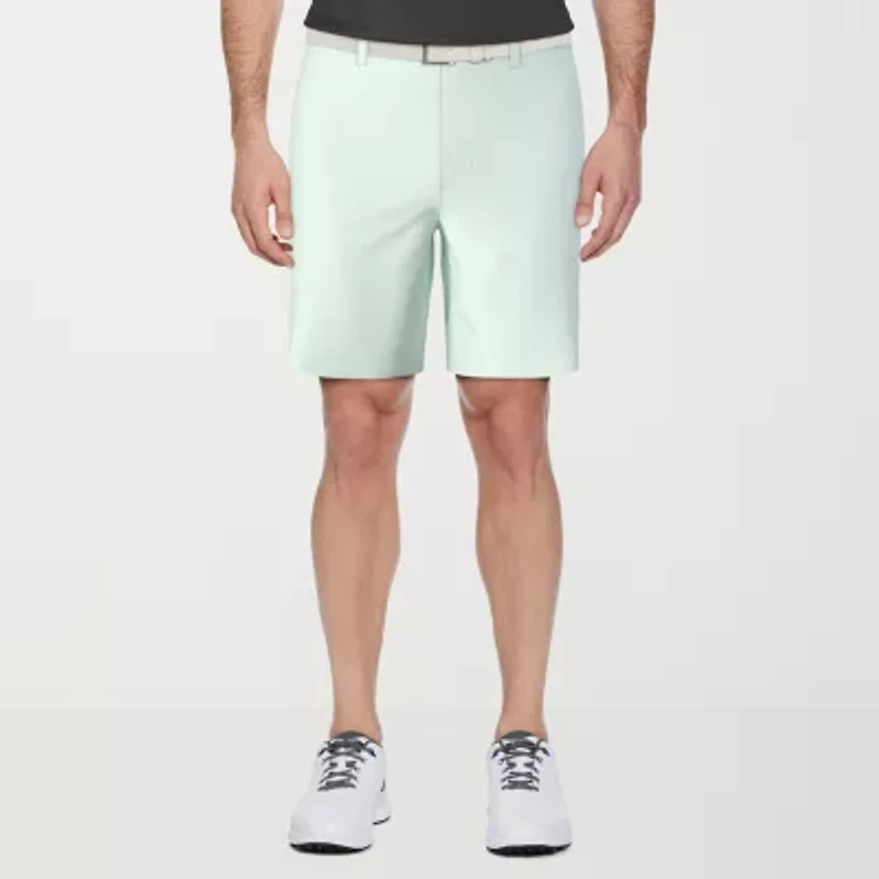 PGA TOUR Mens 8" Mid Rise Moisture Wicking Golf Short