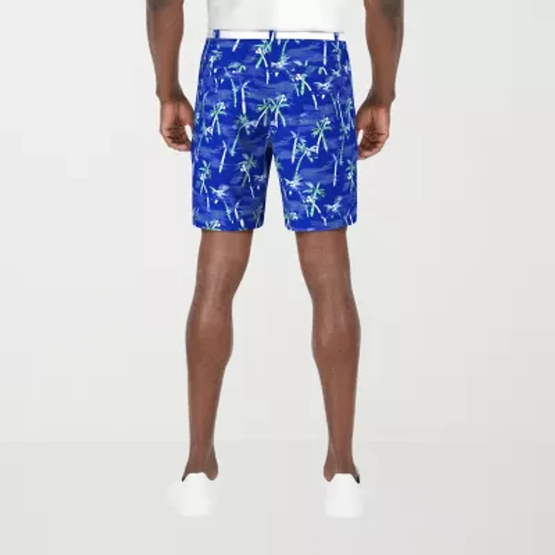 PGA TOUR Mens 8" Mid Rise Moisture Wicking Golf Short